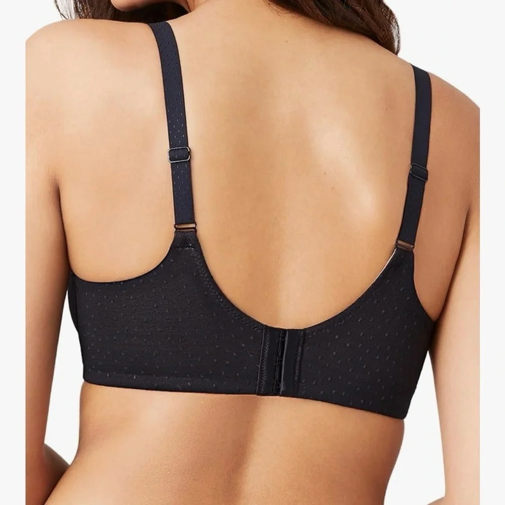 Wacoal Women's Back Appeal Underwire Bra Black Size 38DD